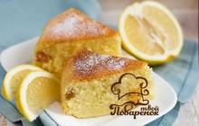 Κλασικό αγγλικό κέικ με λεμόνι Κλασική συνταγή για κέικ λεμονιού σε αργή κουζίνα
